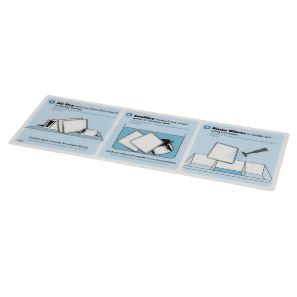 (image for) Power Soak Systems 29485 DECAL - BACKSPLASH STEPS 5-7 R